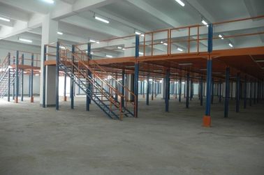 Blaues/graues/orange Quadratmeter industrielle Rackingsysteme für Fabrikstahl