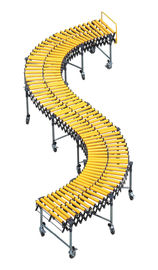 Dehnbare/zusammenklappbare/teleskopische Schwerkraft-Rollenbahnen, flexible Förderer