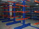 Warehouse 12m Modular Cantilever Storage Racks , Customized Long Span Shelving