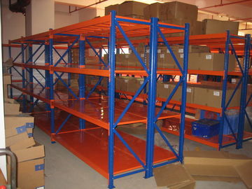 4 Reihenmassenwaren industrielle Racking-System-mittleres Gewicht mit Stahlbrett